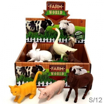 FARM ANIMAL TOY BOX