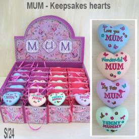 MUM LOVE WISH BAG DISPLAY OF 24